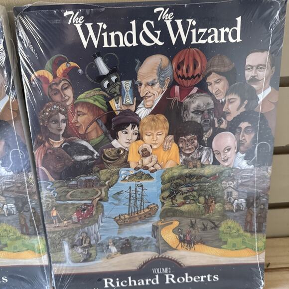 Wind and the Wizard, Vol. 1 and 2 by Roberts, Richard - Softcover new - Picture 4 of 7